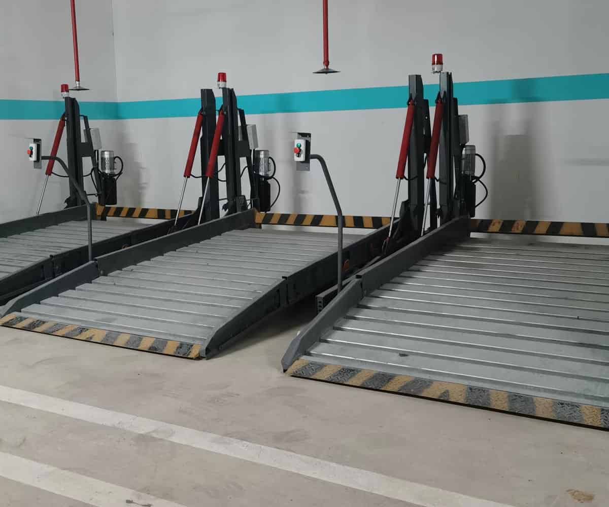 家用簡易升降類機械停車場